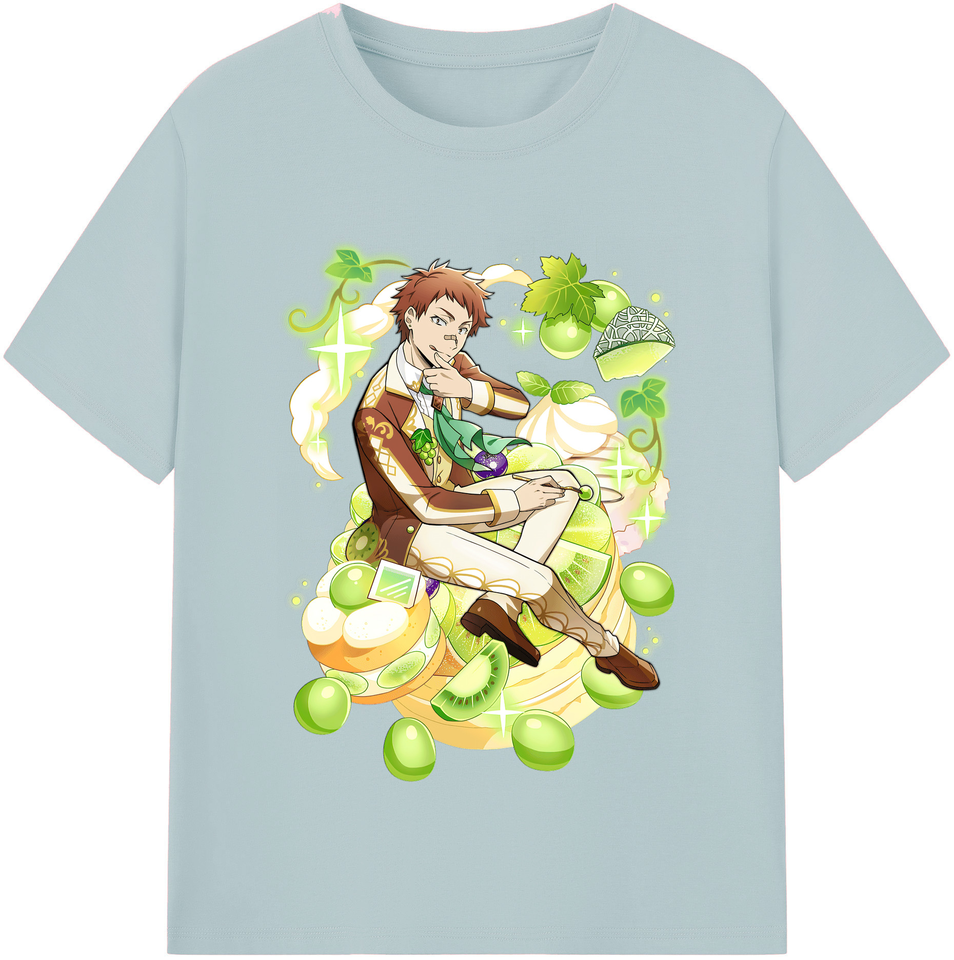 （画像用） 文豪ストレイドッグス Bungo Stray Dogs 綿100％半袖Tシャツ（フロントプリント）